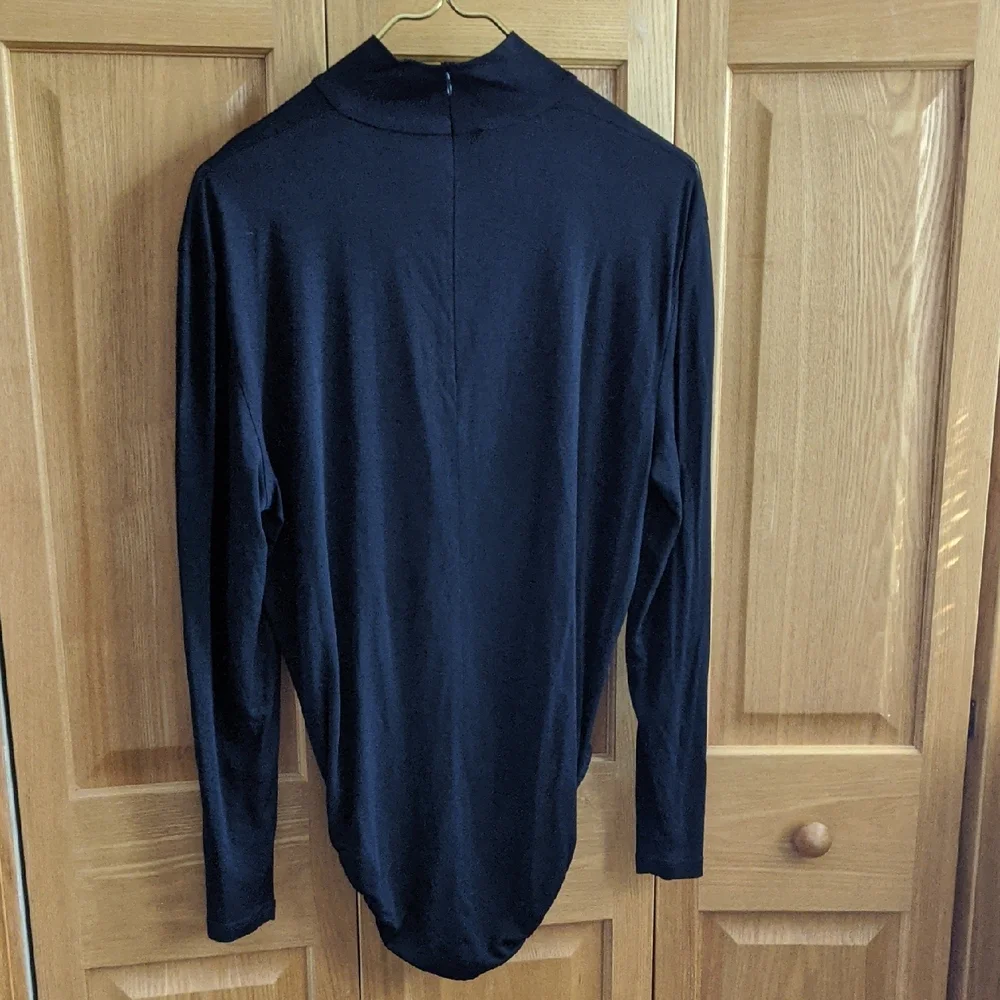 Escada Black Silk Blend Garment - Picture 3 of 10